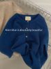 Women's Clothing Elegant Raspberry Gold-Button Wool Knit Cardigan - Soft & Cozy Women's Sweater Coat For Fall & Winter_ecoleips.com