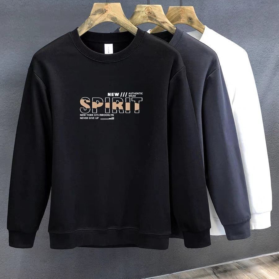 FW25 Matching Couple Cotton Crew Neck Sweatshirt - His & Hers_ecoleips.com