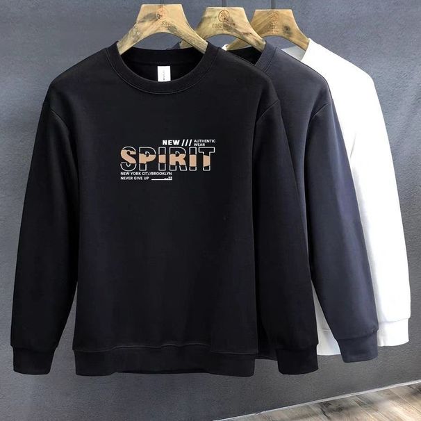 FW25 Matching Couple Cotton Crew Neck Sweatshirt - His & Hers_ecoleips.com