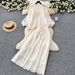 Women's Clothing Style Women's Autumn Set Gentle Elegant Loose Fitting Lantern Sleeve Embroidered Shirt High Waisted Full Skirt_ecoleips.com