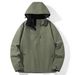 Spring Fashion Baseball Jersey Outerwear Zip-Up Coat Women Polyester Long Sleeve Casual Windproof Waterproof Wear-Resistant Zipper Hooded Jacket M-5XL_ecoleips.com