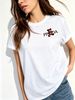 Ladies Classic Cotton T-Shirt, Fitted Silhouette Basic Tee, Sophisticated Casual Summer Top_ecoleips.com