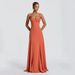 Summer New Style French Sexy Low Neck Pleated Solid Color Strapless Long Dress Casual Suspender Dress For Women_ecoleips.com