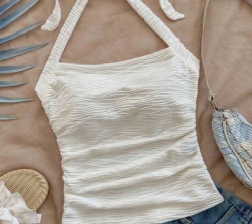 Women's Sexy Lace-Up Suspender Tops European American Style Small Vest Cross Border Foreign Trade Clothing for Ladies_ecoleips.com