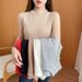 Women's Thermal Vest Fleece Lining, Thickened For Autumn And Winter, Warm Top, Women's Underwear With Integrated Fleece,_ecoleips.com