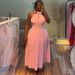 Elegant Striped High-Waisted A-Line Dress With Belt & Notched Collar – Sleeveless Summer Dress For Women_ecoleips.com