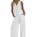 Fashionable Patchwork Cotton Linen Casual Set Vest And Trousers Women's Clothing 2026 European And American Cross Border Hot Selling_ecoleips.com