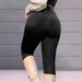 Women's Clothing Fashion Trend Back Waist Strap Design Waist Hip Tight Trousers_ecoleips.com