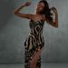 2024 Summer New Fashion European And American Style Women's Clothing Sexy Backless Split Strap Dress Wholesale_ecoleips.com