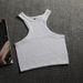 French-Inspired Sweet & Spicy Workout Top - Off-Shoulder High Neck Sports Vest, Breathable Quick-Dry Knit For Running & Gym_ecoleips.com