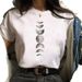 European And American Cross-border Foreign Trade Wholesale Women's Clothing: Moon Lunar Eclipse Round Neck Plus Size_ecoleips.com