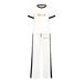 Women's Clothing Women's Summer Casual Two Piece Set Letter Print Color Block Short Sleeve Top With Pants Loose Fit Elastic Waist_ecoleips.com