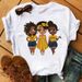European And American Cross-border Foreign Trade Clothing, African Girl Round-neck Printed Women's Short-sleeve T-shirt_ecoleips.com