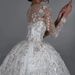 Women's Clothing Wedding Dress Summer New Bride One Shoulder Fashionable Sexy Slim Lace Wedding Dress Trailing Large Size_ecoleips.com
