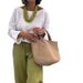 Women's Clothing Fashion Solid Color Round Neck Long Sleeve Simple T-Shirt Top_ecoleips.com