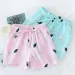 Women Cotton Shorts Double Gauze Home Pajama Pants Sleep Bottoms Summer Casual Beach Pants Sleep Wear Lounge Pajama Shorts_ecoleips.com