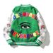 Women's Clothing God's eye embroidered badge loose baseball jacket jacket high street fashion brand jacket trendy_ecoleips.com