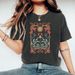 Boho Wildflowers Tshirt Boho Flowers T Shirt Women Short Sleeve T-shirts Vintage Casual Tops Floral Nature Tee Women Clothing_ecoleips.com