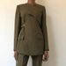 K New Irregular Cut Heavy-duty Chicken Eye Retractable Waist Suit Jacket Top_ecoleips.com