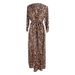 Sexy Leopard Print Chiffon Beach Cover Up - Long Sleeve Sun Protection Kimono Wrap For Women, Bikini Swimwear Outerwear, Lightweight Summer Cardigan_ecoleips.com