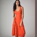 "Elegant Women's Summer Casual Dress - Lightweight Polyester, Army Green & Orange-Red, XS-XXL, Versatile For Work & Leisure"_ecoleips.com