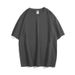 Pure Cotton T-shirt Women's 2025 New Combed Cotton Short Sleeves Korean High Street Pure White Half Sleeves_ecoleips.com