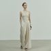 Suitable For All Seasons UMA WHITE Guangzhou Thirteen Factories Run Deng 2025 Spring New Casual For Women Tencel Mixed Linen Wide-leg Long Pants_ecoleips.com