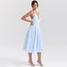 Elegant Blue Evening Gown, Sexy Halter Deep V‑Neck Design,Skinny Slimming Silhouette, Glamorous Formal Party Dress For Women_ecoleips.com