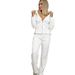 Y71538 Women's Winter Fashion Two Piece Set Embossed Zipper Hooded with Pockets European And American Style Cross Border New 2024_ecoleips.com