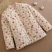 girl Winter New Quilted Coat Warm Padded Jacket Chinese Style Fashion Versatile Sweet Cotton Clothing_ecoleips.com