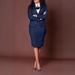 BN359 Women's Professional Suit Bodycon Skirt Set Cross Border European American Fashion Slit Design Optimized Version_ecoleips.com