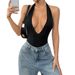 2026tk European And American Women's Clothing Sexy Halter Neck Jum, New Spring/summer Hot Girl Backless Tapered_ecoleips.com