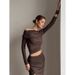 Russian High-End Pleated Fitted Dress With Straight Collar Top, Retro High Slit Long Skirt Two-Piece Set_ecoleips.com
