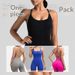 Aria Basics Aria Basics Cross-Border European And American Style Vest Yoga Shorts Sexy Bodycon One-Piece New Sports Bodysuit_ecoleips.com