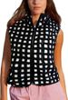 Aria Basics European American Cross-border Autumn And Winter Best-selling Waffle Fleece Vest, Sleeveless High-neck Zippered_ecoleips.com