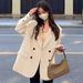 Women's Petite Style Suit Jacket Trendy Korean Casual Outerwear High-End Spring Autumn_ecoleips.com