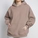 2026 New Spring Women's Clothing, Cross-Border European And American Style Hoodie Jacket, Elegant Commuting Loose Solid_ecoleips.com
