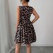 European And American Cross-border Independent Site 2026 New Women's Leopard Print Dress With Three-dimensional_ecoleips.com