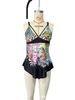 Verve 2025 New Plus Size Digital Print Boxer Women's Two-Piece Swimsuit Bikini Quick-Dry_ecoleips.com