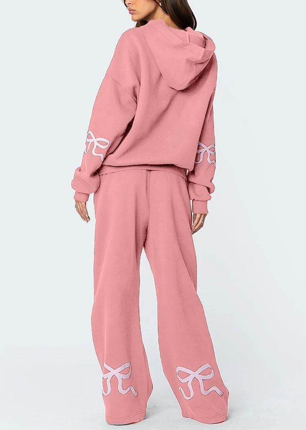 Women’s Stylish Bow Tie Hoodie – Long Sleeve Sweatshirt With Casual And Comfortable Fashion Influence_ecoleips.com