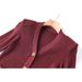 Women's Clothing Spring And Autumn Style Small V Neck Trumpet Sleeve Top Fishtail Skirt Two Piece Suit_ecoleips.com