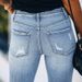 Women's Slim Fit Ripped Jeans – High Stretch Denim Pants (Trendy & Flattering)_ecoleips.com