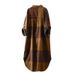 Artistic Oversized Loose Shirt With Mid-Length Jacket, Retro Hong Kong-Style Spring/Autumn Collection For Women_ecoleips.com