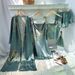 Women's Clothing home wear set, printed cherry pajamas for women, thin nightgown, suspenders, shorts, suspender skirt set_ecoleips.com