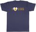 Women's T-Shirts I Love Eggs Mens T-Shirt Foodie Poached Omellete Fried Scrambled Tee Gift_ecoleips.com