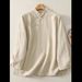 Renzhu Retro Shirt Women's Autumn Linen Shirt With Zen-Inspired Design, New Chinese Style With Standing Collar, Diagon_ecoleips.com