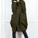 Women's Clothing Hooded Pocket Sweatshirt Zipper Mid Length Two Piece Loose Jacket Women_ecoleips.com