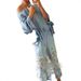 Women's Clothing Cotton Linen Pant Set Casual Round Neck Top Wide Leg Pants Spring/Autumn Regular Fit_ecoleips.com