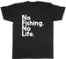 Women's T-Shirts Fishing No Life Mens Unisex T-Shirt Tee_ecoleips.com