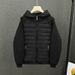 Women's Clothing Autumn Cotton Casual Hooded Lining Full Edge Light Sweater Jacket Casual Top_ecoleips.com
